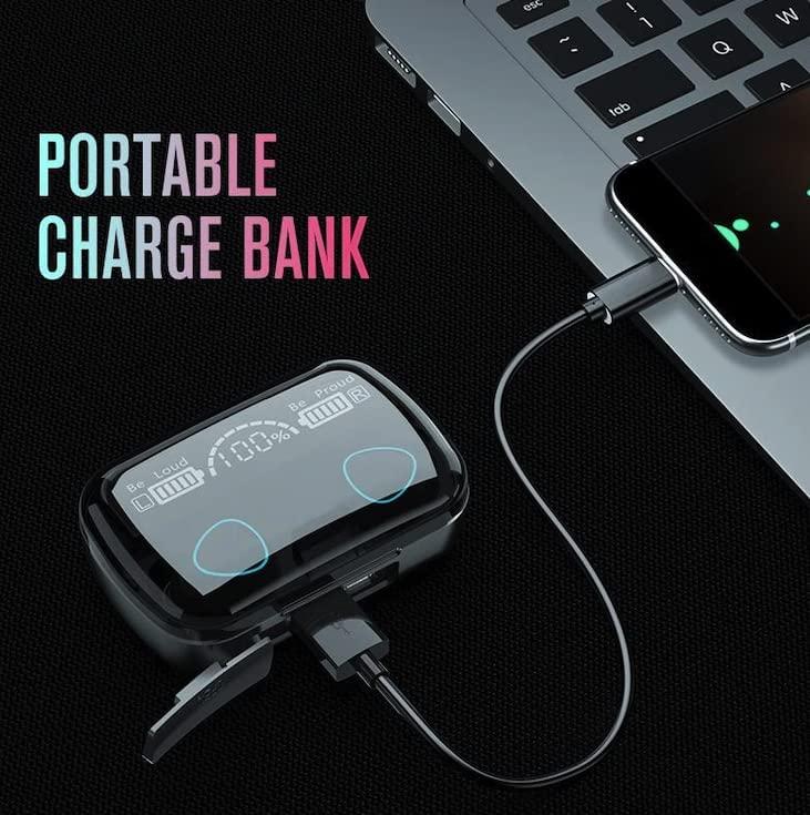 M10 PowerPods – True Wireless Bass Boost Earbuds