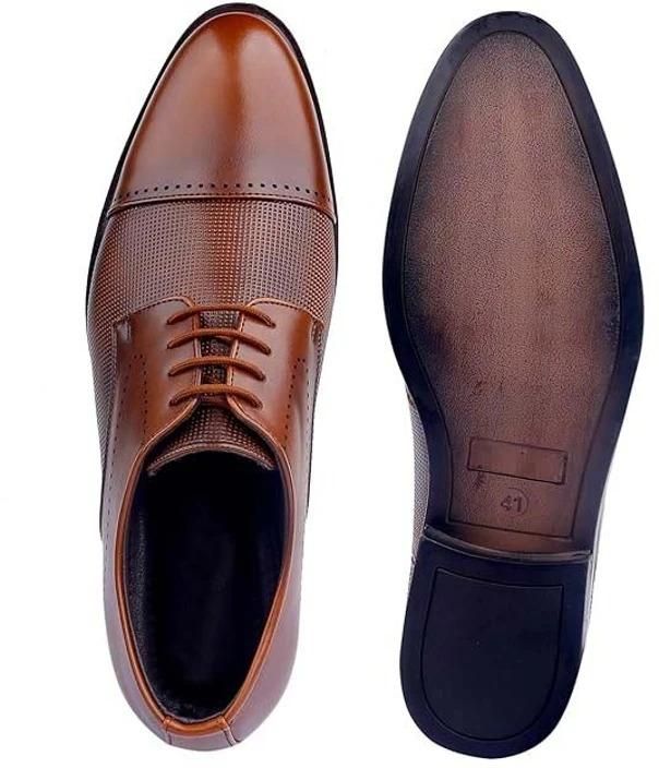 EliteStep Men's Formal Shoes – Classic Brown Elegance